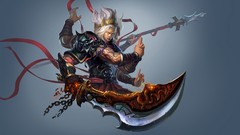 Hands spears artwork Simple Background