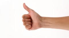 Hands thumbs up