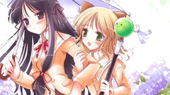 Happiness Anime green eyes seifuku koyuki Sumomo