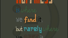 Happiness Typography motivation artwork Quotes inspirational