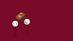 Happy comics masks artwork