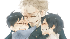Happy family glasses Anime