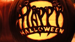 Happy Halloween widescreen Anime