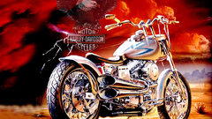 Harley Davidson bike Style