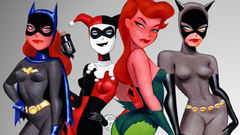 Harley quinn Catwoman Poison