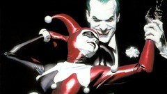 Harley quinn the joker Alex Ross
