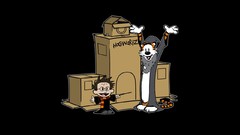 Harry potter Hogwarts calvin and hobbes crossovers Calvin Hobbes