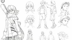 Haruhara haruko Concept Art