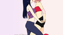 Haruno sakura kissing naruto