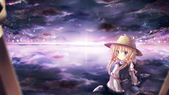 Hats anime girls blondes