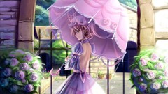 Hats anime girls blondes