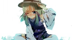 Hats anime girls touhou moriya suwako video games