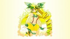 Hats blondes anime girls curly hair hair ornaments Simple 