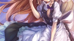 Hats blondes anime girls yellow eyes touhou kirisame marisa Fal 