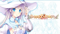 Hats blush long hair anime girls blue eyes witches visual novels