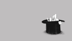 Hats funny Bunnies minimalistic