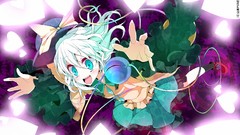 Hats skirts anime girls short hair touhou komeiji koishi Third 