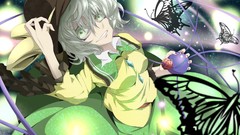 Hats skirts anime girls short hair touhou komeiji koishi Third 