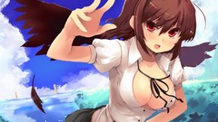 Hats touhou shameimaru aya video games tengu