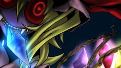 Hats Vampires red eyes blondes anime girls touhou flandre 