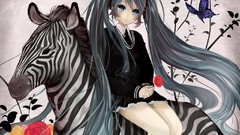 Hatsune miku Animals school
