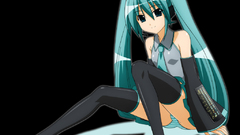 Hatsune miku blue eyes