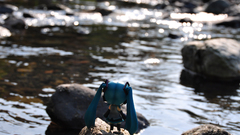 Hatsune miku Chibi figurines