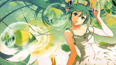 Hatsune miku long hair