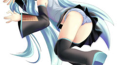 Hatsune miku Simple Background