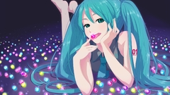 Hatsune miku tie long