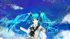 Hatsune miku vocaloid
