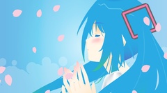 Hatsune miku vocaloid