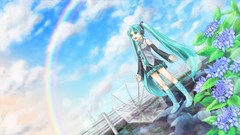 Hatsune miku vocaloid