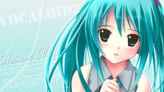 Hatsune miku vocaloid