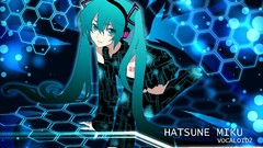 Hatsune miku vocaloid