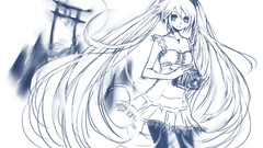 Hatsune miku vocaloid