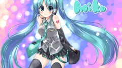 Hatsune miku vocaloid