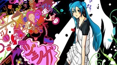 Hatsune miku vocaloid