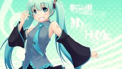 Hatsune miku vocaloid