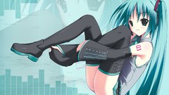 Hatsune miku vocaloid