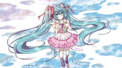 Hatsune miku vocaloid