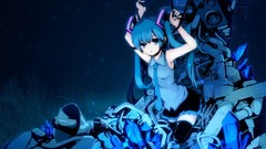Hatsune miku vocaloid