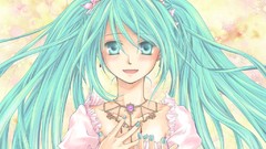Hatsune miku vocaloid