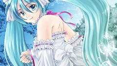 Hatsune miku vocaloid