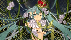 Hatsune miku vocaloid