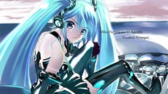Hatsune miku vocaloid