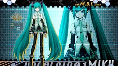 Hatsune miku vocaloid
