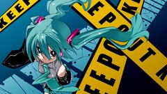 Hatsune miku vocaloid