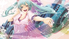 Hatsune miku vocaloid