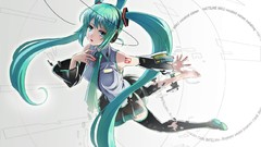 Hatsune miku vocaloid